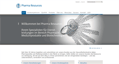Desktop Screenshot of pha-res.com