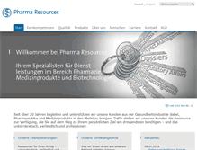 Tablet Screenshot of pha-res.com